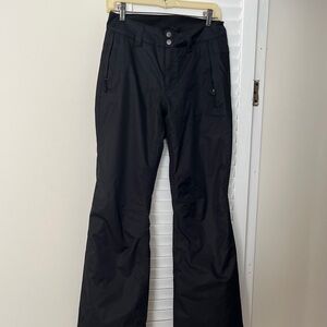 Black north face snow pants